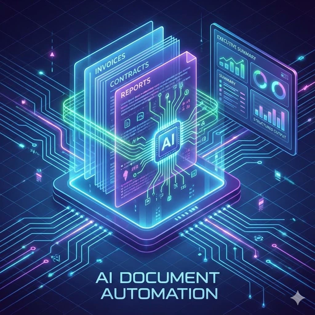 AI Document Automation (Extraction + Summaries)